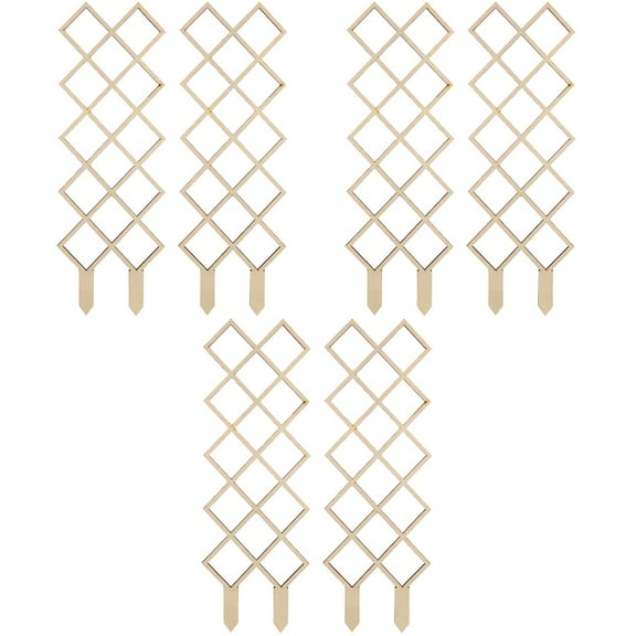 3 PCS Lattice Trellis Plant Climbing Frame Small Potted