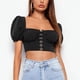 thumbnail image 4 of Blusa corta para mujer, blusa corta con mangas abullonadas para mujer, blusa corta con mangas abullonadas para mujer, blusa corta con mangas abullonadas para mujer, eleva tu experiencia, 4 of 9