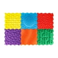 thumbnail image 1 of Lipstore 6Pcs Massage Sensory Puzzle Play Mats Educational Interlocking Mats Puzzle Tiles With Red, 1 of 8