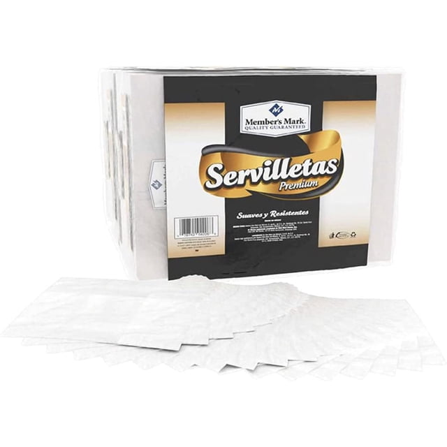 Servilletas Premium Con 4 Paquetes MembersMark ST-4OVK-LZ11