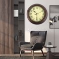 thumbnail image 6 of Pcapzz 2.54" Quartz Retro Indoor Wall Clock, Silent Mechanism, 6 of 7