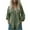Army Green A, variant on Summer Akafmk 3/4 Sleeve Shirts for Women,Summer Womens Button Up Top,V-Neck Long Sleeve Loose Button Imitation Cotton and Linen Tunic Summer Shirt Blouse with Pockets