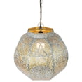 thumbnail image 3 of Northlight 14.5" White and Gold Moroccan Style Hanging Lantern Ceiling Light Fixture, 3 of 4