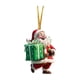 thumbnail image 2 of Colgante Plano de Acrílico Navideño, Colgante de Coche Navideño, Adorno para Árbol de Navidad, 2 of 6