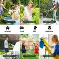 thumbnail image 6 of GVDV Garden Hose, 100ft Expandable Water Hose with Spray Nozzle, No-Kink, Leak-Proof, Heavy Duty, 190Psi, 6 of 8