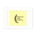 thumbnail image 1 of Polyfin Fish Pritive Freshwater Photo Mount Frame Picture Art Painting Desktop 5x7 inch, 1 of 3