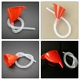 Fuel Funnel 2 Sets Flexible Funnel Automotive Funnel Oil Change Tool