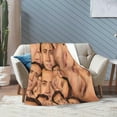 thumbnail image 5 of Blanket Nicolas Cage Soft and Comfortable Warm Fleece Throw Blankets Yoga Blankets Beach Blanket Picnic Blankets Gift for Dorm room office decor Sofa Bed Camping Travel All Season, 5 of 6