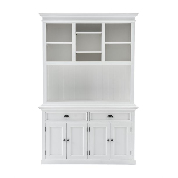 Buffet Hutch Unit with 2 Adjustable Shelves
