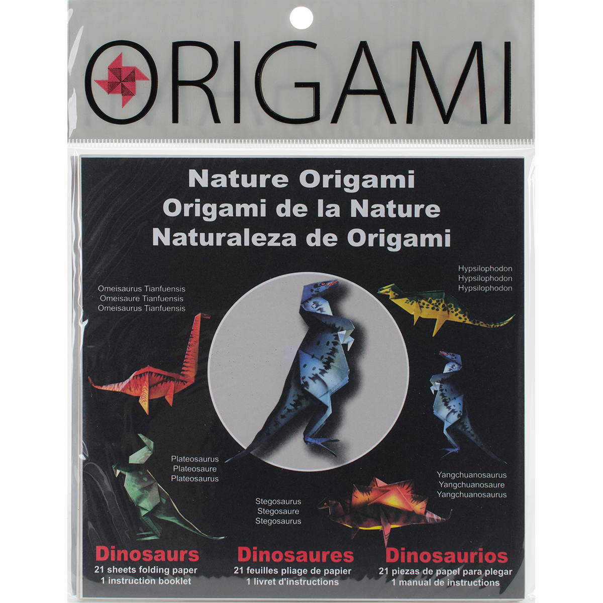 Yasutomo Fold’ems Origami-Papier – 24 Blätter Mit Tiermustern, 14,9 Cm, 6 Designs