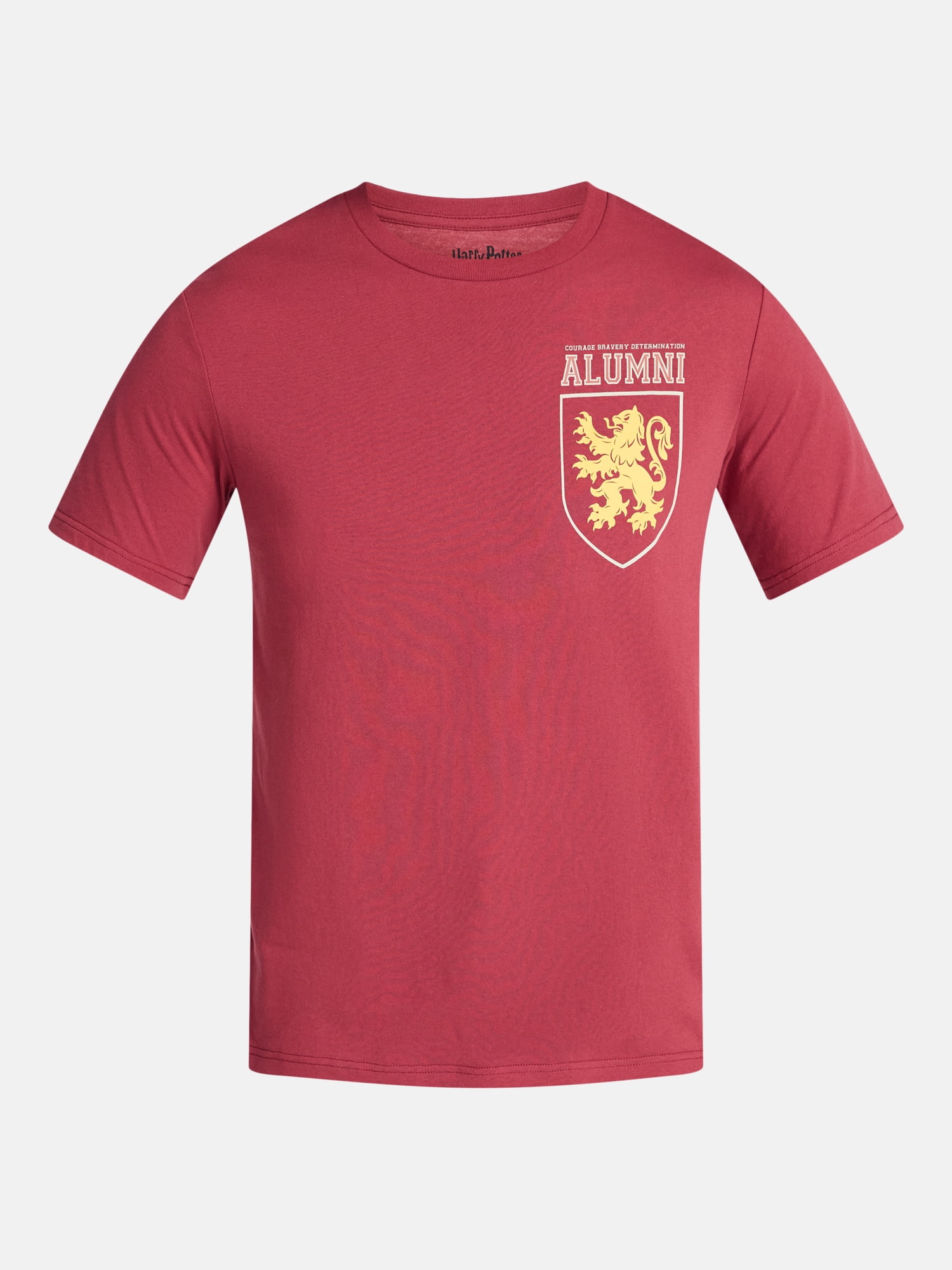 Harry Potter Men's and Big Men's Gryffindor Alumni Graphic Tee with Short Sleeves, Sizes S-3XL