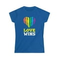 thumbnail image 4 of Love Wins LGBT Gay Pride Month Transgender Rainbow Lesbian Womens T Shirts, 4 of 8