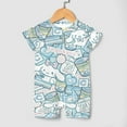 thumbnail image 4 of Cinnamoroll Baby Boy Girl Romper Short Sleeve Cotton Bodysuit Outfits Jumpsuit Summer One Piece Clothes, 4 of 8