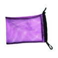 thumbnail image 3 of facefd Dive Swimming Drawstring Mesh Bag Storage for Diving Scuba Snorkel Purple, 3 of 6
