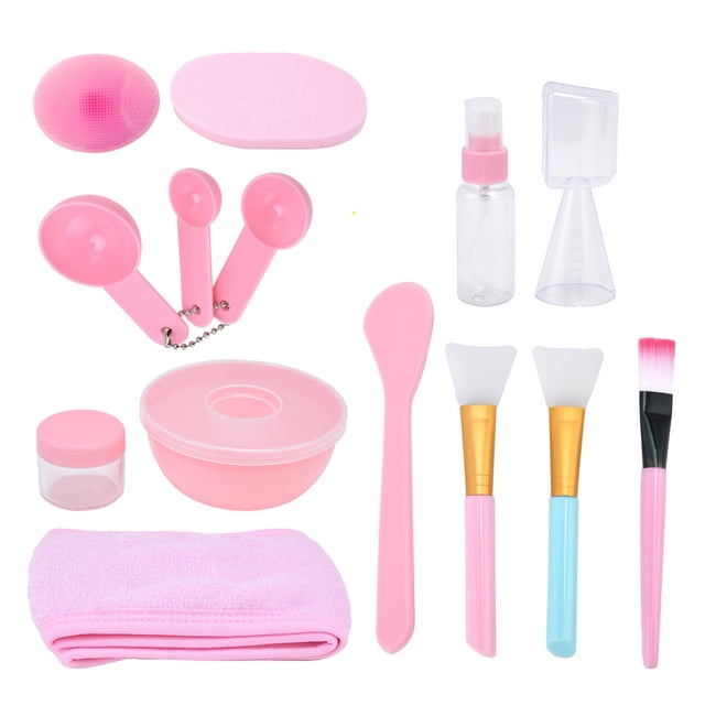 Juego de cuencos para mezclar mascarillas faciales Apuakthei, espátula, cepillo, rociador, kit de herramientas para mascarillas faciales para productos de cuidado de la piel