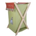 thumbnail image 3 of Bacati ABC123 Zebra Wood Frame Nursery Baby Hamper - Multi, 3 of 7