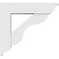 thumbnail image 3 of 5"W X 20"D X 20"H Standard Carmel Architectural Grade Pvc Bracket With Traditional Ends, 3 of 8