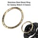 thumbnail image 2 of Anillo de parachoques de bisel para Samsung Galaxy Watch 4 Classic 46 mm (E Gold Black), 2 of 8
