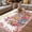 White, variant on Pink Spring Easter Outdoor Rug for Patio/Deck/Porch, Non-Slip Large Area Rug 3 x 5 Ft, Bunny Eggs Floral Botanical Indoor Outdoor Rugs Washable Area Rugs, Reversible Camping Rug Carpet Runner