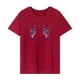 thumbnail image 1 of Camiseta para mujer, camiseta de verano a la moda con cuello redondo para desplazamientos, viajes, uso diario, mujer SG, 1 of 7