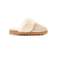 thumbnail image 3 of Dearfoams Cozy Comfort Women's Metallic Microsuede Scuff Slippers, 3 of 6