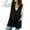 Black, variant on HNMKIU Solid Knit Sweater Vest with Collar and Pocket Autumn Winter Sleeveless Pullover Casual Warm Fashion Top Sweater Vest for Women GY1,M