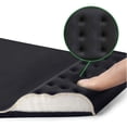 thumbnail image 3 of Ergonomic Padded Mouse Pad with Wrist Rest Memory Foam Soft Comfortable Wrist Rest Support Cushion for Office, Computer, Laptop, Mac Typing and Wrist Pain Relief and Repair (Mouse pad, Black), 3 of 6