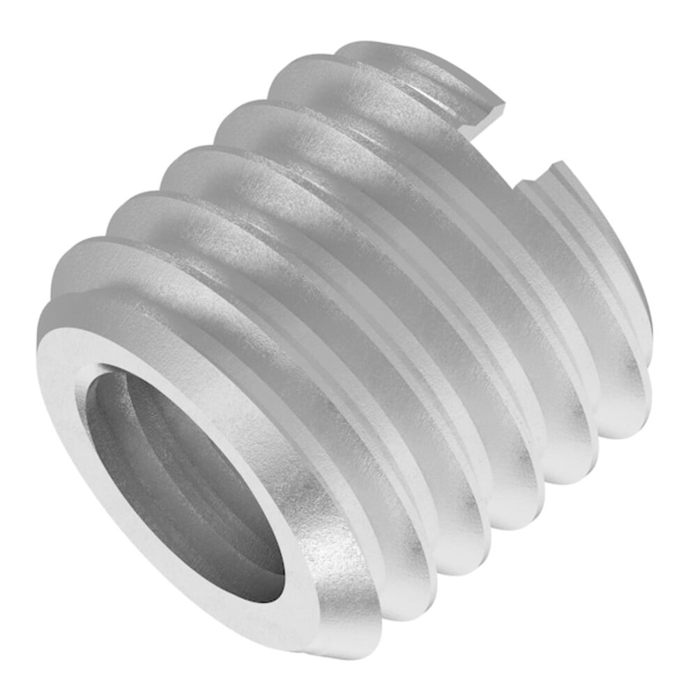 E-Z LOK™ Threaded Insert - Standard Wall - 316 Stainless - 3/8-16 x 9/16-12
