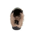 thumbnail image 4 of Wanted SHOES "Roseanne" Slip-on Fur Lined Loafer with Rose Embroidery BLACK SZ 6, 4 of 4