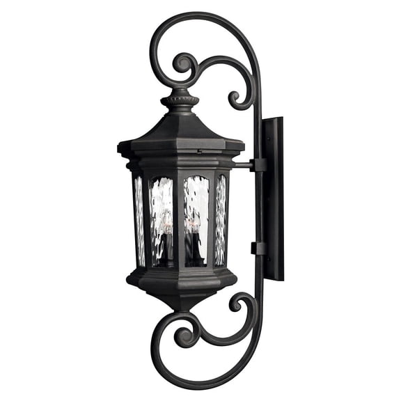 Hinkley Lighting H1609 Raley 4 Light 41-3/4" Tall Outdoor Wall Sconce - Black