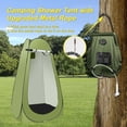 thumbnail image 2 of Portable Camping Privacy Tent, Outdoor Shower Tent Kit with 5 Gallon Shower Bag-(Nozzle Upgraded), 2 of 9