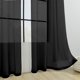 thumbnail image 4 of Cortinas de gasa para ventana | Cortinas semitransparentes para mayor privacidad y control de la luz, 4 of 6
