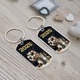 thumbnail image 4 of Happy New Year American Shorthair Welcome 2025 Balloon Firework Party Stainless Steel Keychain Cat Lover Kitten Owner Gifts Collar Charm Tag Keyring - 01014, 4 of 5
