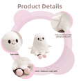 thumbnail image 4 of Ghost Plush Toy Cute Soft Plush Ghost-Funny Prank Plushie Doll Home Decor Holiday Party Gift-11.8'', 4 of 8