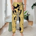 thumbnail image 2 of Bendy And The Ink Machine Men's Lightweight Pajama Pants Soft Lounge Sleep Joggers Sleepwear Bottom Pants, 2 of 7