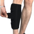 thumbnail image 3 of 1 Pair Calf Brace, Splint Compression Sleeve For Swelling, Edema, Hiking, Training, Adjustable Calf Support, For Men And Adult Male Banmo, 3 of 4