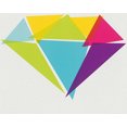 thumbnail image 1 of Lars Contzen Quatre - Rouleau de Papier Peint Numérique Fleur Blanche Colorée Florale, 1 of 1