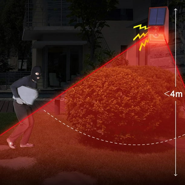 Movimiento de lámpara Estroboscópica Con telemando Rojo Colco luz de alarma sonora