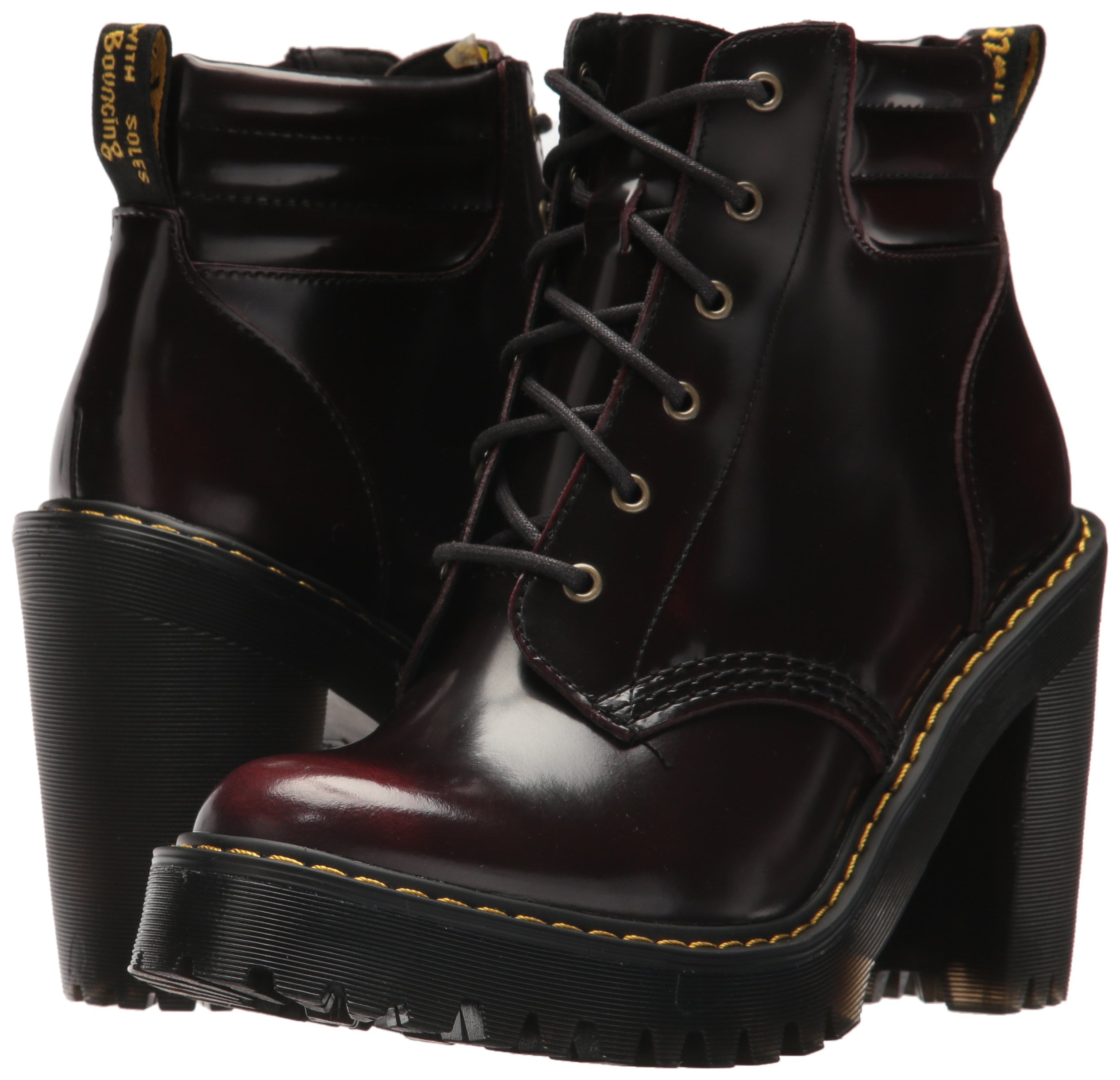 dr martens persephone cherry red