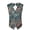 Dark Green Floral, variant on Boys 3 Button 1 Piece Sleeveless Camouflage Vest Bow Tie Combo Lightweight Formal Casual Wear(American Flag 13Y)