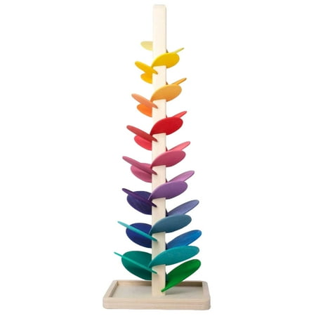 

Famure Puzzle Disassembly|Wooden Rainbow Tree Educational Fun Assembly Toy