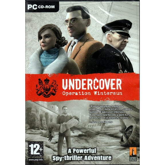 Undercover: Operation Wintersun (PC Game) WWII Spy Thriller