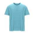 thumbnail image 1 of pstuiky camisetas camisas para hombre, Camiseta informal de verano holgada de manga corta con cuello redondo para hombre camisetas de hombre xxxxxl, 1 of 4