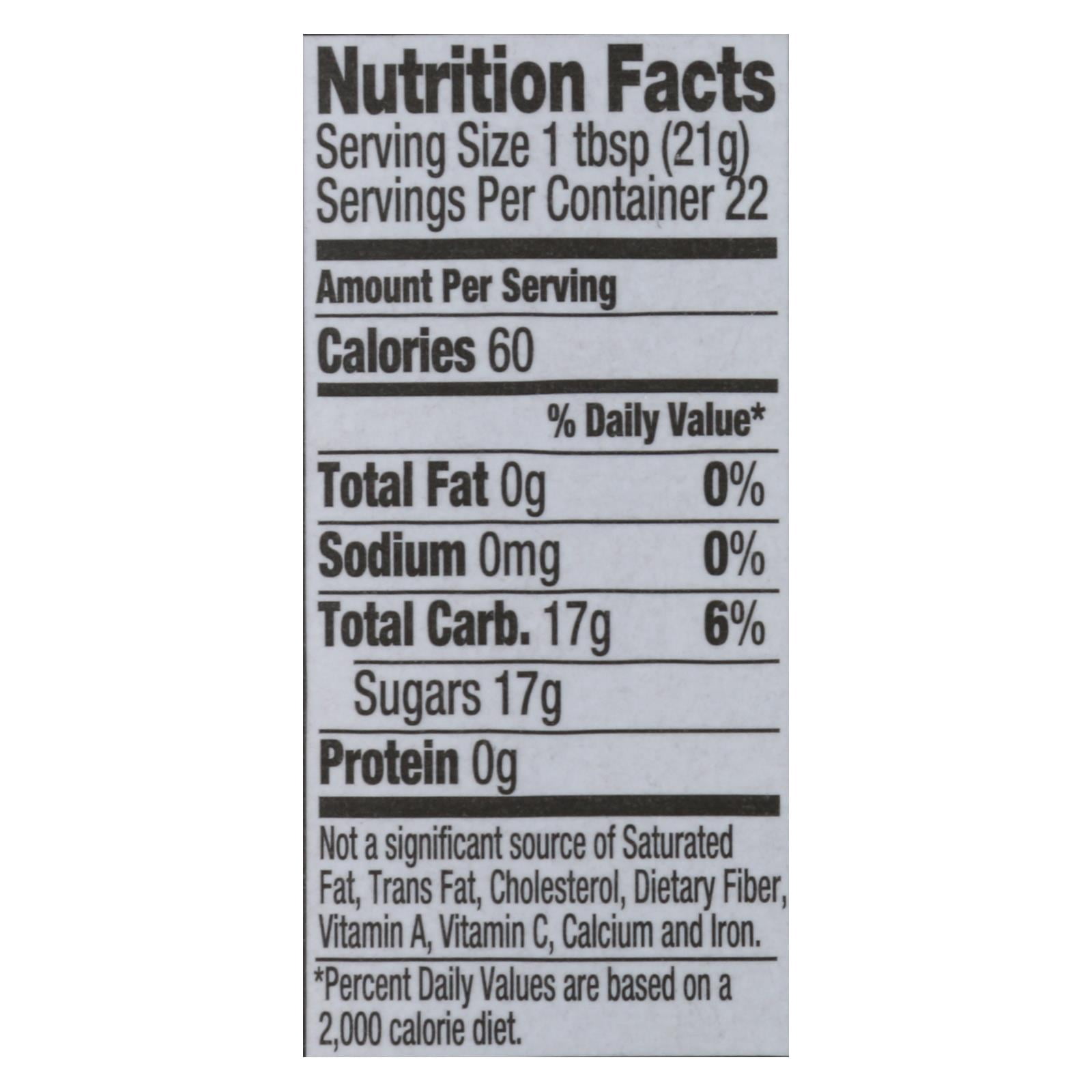 Wholesome Sweeteners Organic Raw - Unfiltered Honey - Case of 6 - 16 oz.
