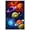 Unframe-style, variant on Solar System Canvas Wall Art Outer Space Poster Colorful Galaxy Planets Nebula Stars Wall Decor for Kids Room Bedroom Living Room Office Classroom Decorations