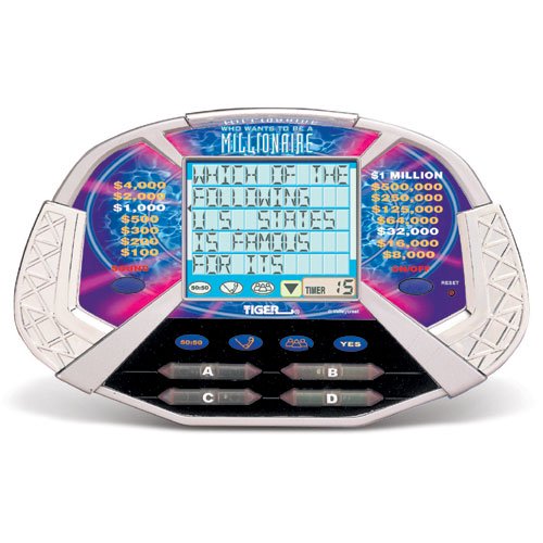 Who Wants to Be a Millionaire Electronic Game