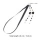 thumbnail image 2 of CRAFTHROU 2Ud Collar Para Gafas Vintage Con De Cómoda Y Detalles De Negro, 2 of 8