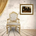 thumbnail image 3 of Jacques-Raymond Brascassat 24x19 Gold Ornate Framed and Double Matted Museum Art Print Titled - Wrath in Wrath (1833-1850), 3 of 4