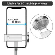 TONEOF 67in White Phone Tripod Selfie Stick with Remote control Portable for 4-7” iPhone and Android