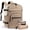 Khaki, variant on 40L Travel Backpack for Women Men, TSA Personal Item Travel Bag Fits 17.3inch Laptop, Waterproof Airline Approved Carry On Luggage With 2 Cubes for Weekender Hiking Business